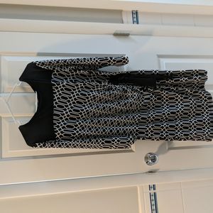 New York & company stretch pattern dress